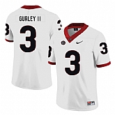 Georgia Bulldogs 3 Todd Gurley II White Nike College Football Jersey Dzhi,baseball caps,new era cap wholesale,wholesale hats
